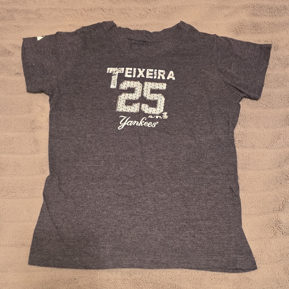 Kids Yankees Graphic Tee - Dark Gray